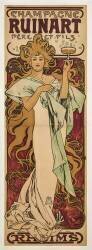 Champagne Ruinart Père et Fils (Alfons Mucha) - Muzeo.com