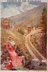 Chemin de Fer d'Orléans : Auvergne, Le Lioran (Théophile Poilpot) - Muzeo.com
