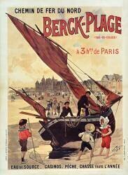 Chemin de fer du Nord : Berck-plage (Louis Tauzin) - Muzeo.com