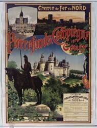 Chemin de fer du Nord. Pierrefonds, Compiègne et Coucy (Gustave Fraipont) - Muzeo.com