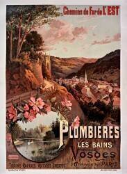 Chemins de Fer de L'Est : Plombières les Bains (Hugo d'Alesi) - Muzeo.com