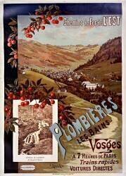 Chemins de Fer de L'Est : Plombières les Bains (Hugo d'Alesi) - Muzeo.com