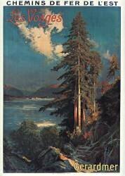 Chemins de fer de l'Est. Les Vosges. Gérardmer (Louis Tauzin) - Muzeo.com