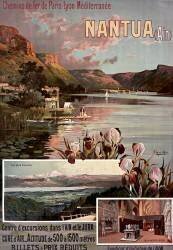 Chemins de Fer de Paris-Lyon-Méditerranée. Nantua (Ain). Centre d'excursions dans l'Ain et le Jura [...] (Hugo d'Alesi) - Muzeo.com