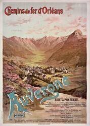 Chemins de Fer d'Orléans : Auvergne (Hugo d'Alesi) - Muzeo.com