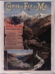 Chemins de fer du Midi. Les Eaux-Bonnes (Hugo d'Alesi) - Muzeo.com
