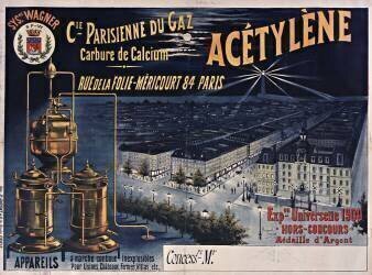 Cie Parisienne du gaz Acétylène (Raymond Tournon) - Muzeo.com