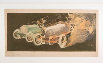 Course automobile (Fernand Fernel) - Muzeo.com