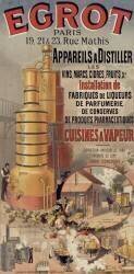 Egrot, appareils à distiller (Jules Chéret) - Muzeo.com