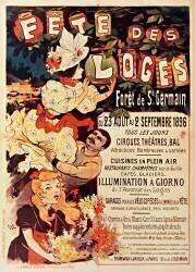 Fête des Loges. Forêt de St Germain du 23 août au 2 septembre 1896... (Eugène Ogé) - Muzeo.com