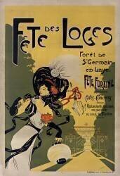 Fête des Loges. Forêt de St Germain en Laye. Fête foraine... (anonyme) - Muzeo.com