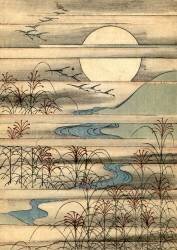 Full Moon Over a River Landscape (anonyme) - Muzeo.com