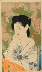 Hot Spring Hotel (Onsen yado) Taisho era, July 1920 (Goyo Hashigushi) - Muzeo.com