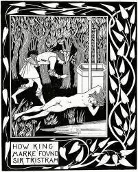 How King Marke Found Sir Tristram (Aubrey Beardsley) - Muzeo.com
