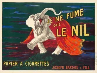 Je ne fume que le Nil (Leonetto Cappiello) - Muzeo.com