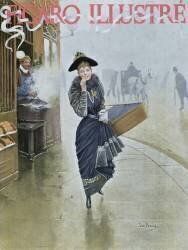 Jeune chapelier parisien (Jean Béraud) - Muzeo.com