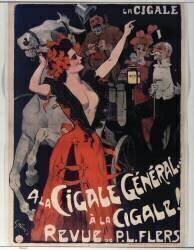 La Cigale. A la Cigale Général... à la Cigale (Jules Grün) - Muzeo.com