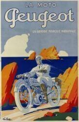 La moto Peugeot (Lucien Faure) - Muzeo.com
