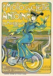 La Motocyclette Antoine (Georges Gaudy) - Muzeo.com