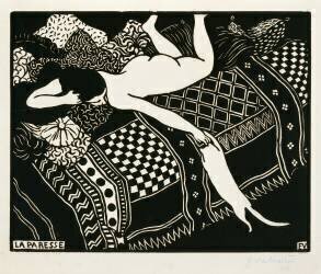 La paresse (Félix Vallotton) - Muzeo.com