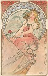 La Peinture (Alfons Mucha) - Muzeo.com