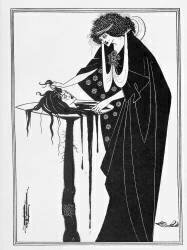 La récompense du danseur, illustration pour Salomé d'Oscar Wilde (Aubrey Beardsley) - Muzeo.com