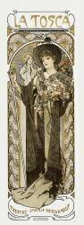 La Tosca, Drame en cinq actes et six tableaux de M. Victorien Sardou, Théâtre Sarah-Bernhardt (Alfons Mucha) - Muzeo.com