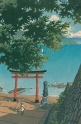 Lac Nikkō Chūzenji, Utagahama (Hasui Kawase) - Muzeo.com