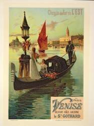 Le chemin de fer oriental de Paris à Venise (Hugo d'Alesi) - Muzeo.com
