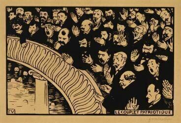 Le couplet patriotique (Félix Vallotton) - Muzeo.com