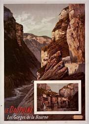 Le Dauphiné. Les Gorges de La Bourne (Hugo d'Alesi) - Muzeo.com