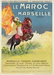 Le Maroc via Marseille (Ernest Lessieux) - Muzeo.com