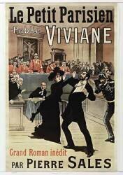 Le Petit Parisien publie Viviane, grand roman inédit par Pierre Sales (anonyme) - Muzeo.com
