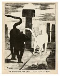 Le rendez-vous des chats (Edouard Manet) - Muzeo.com