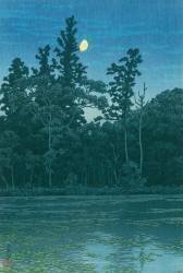 L'étang de Sampoji à Shakujii (Hasui Kawase) - Muzeo.com