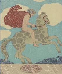 L'étranger, Les chansons de Bilitis (George Barbier) - Muzeo.com
