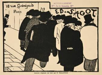 Les Amateurs d'Estampes (Félix Vallotton) - Muzeo.com