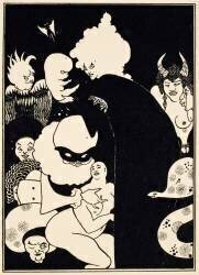 Les étranges créatures de Lucian (Aubrey Beardsley) - Muzeo.com