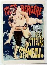 Les Lutteurs de Stamboul (anonyme) - Muzeo.com