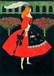 Les pantoufles de Cendrillon (Aubrey Beardsley) - Muzeo.com