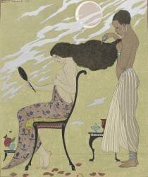 Les parfums, Les chansons de Bilitis (George Barbier) - Muzeo.com