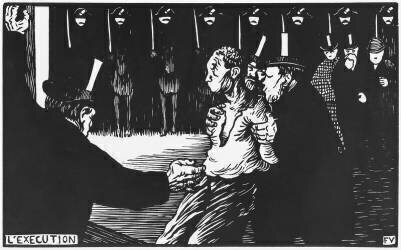 L'execution (Félix Vallotton) - Muzeo.com