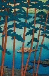 L'hiver dans les gorges d'Arashi (Hasui Kawase) - Muzeo.com