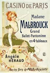 Madame Malbrouck, grand ballet-pantomime en 4 tableaux. Angèle Héraud. (Plumereau) - Muzeo.com