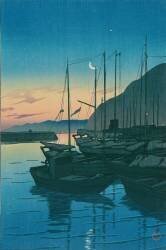 Matin à Beppu (Hasui Kawase) - Muzeo.com
