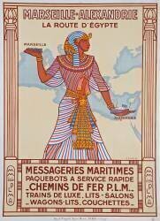 Messageries Maritimes, La route d'Égypte (J. Daviel) - Muzeo.com