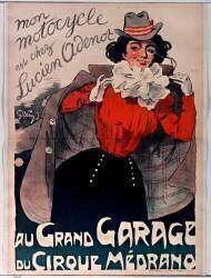 Mon motocycle est chez Lucien Adenot, Au Grand Garage du Cirque Médrano (Jules Grün) - Muzeo.com