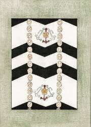Motif géométrique avec motif nautique (Watanabe Seitei) - Muzeo.com