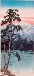 Neige persistante sur le Mont Shirane, Nikkō (Takahashi Hiroaki) - Muzeo.com