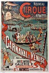 Nouveau cirque. Le Carnaval de Venise (anonyme) - Muzeo.com